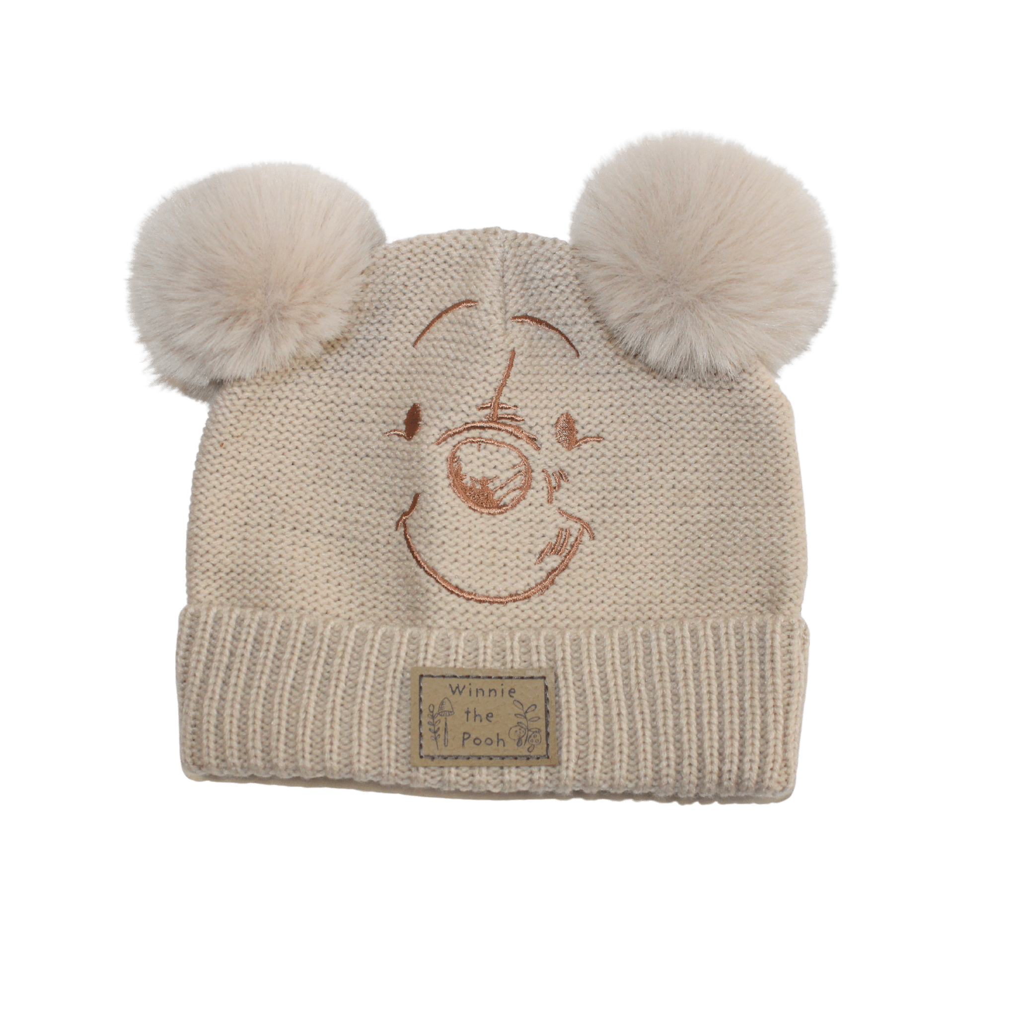 Winnie the Pooh Double Pompom Hat - 2nd Lyfe C.I.C