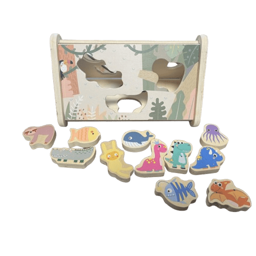 Wooden Shape Sorter - 2nd Lyfe C.I.C