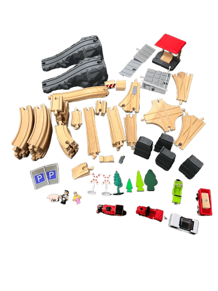 Wooden Train Set - 2nd Lyfe C.I.C