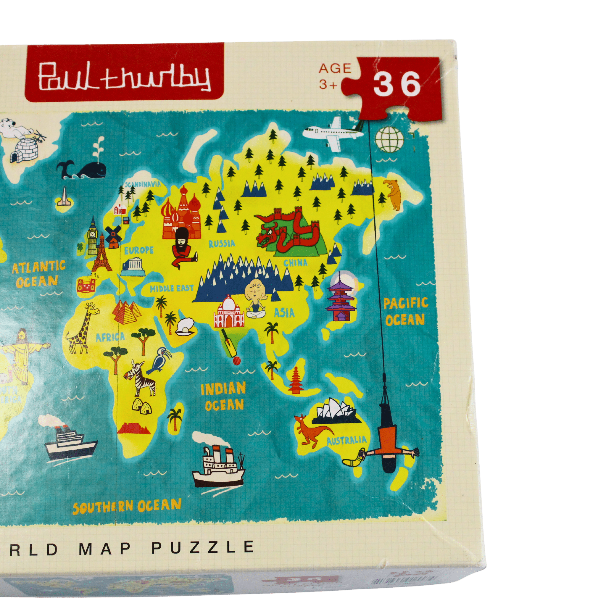 World Map Puzzle - 2nd Lyfe C.I.C