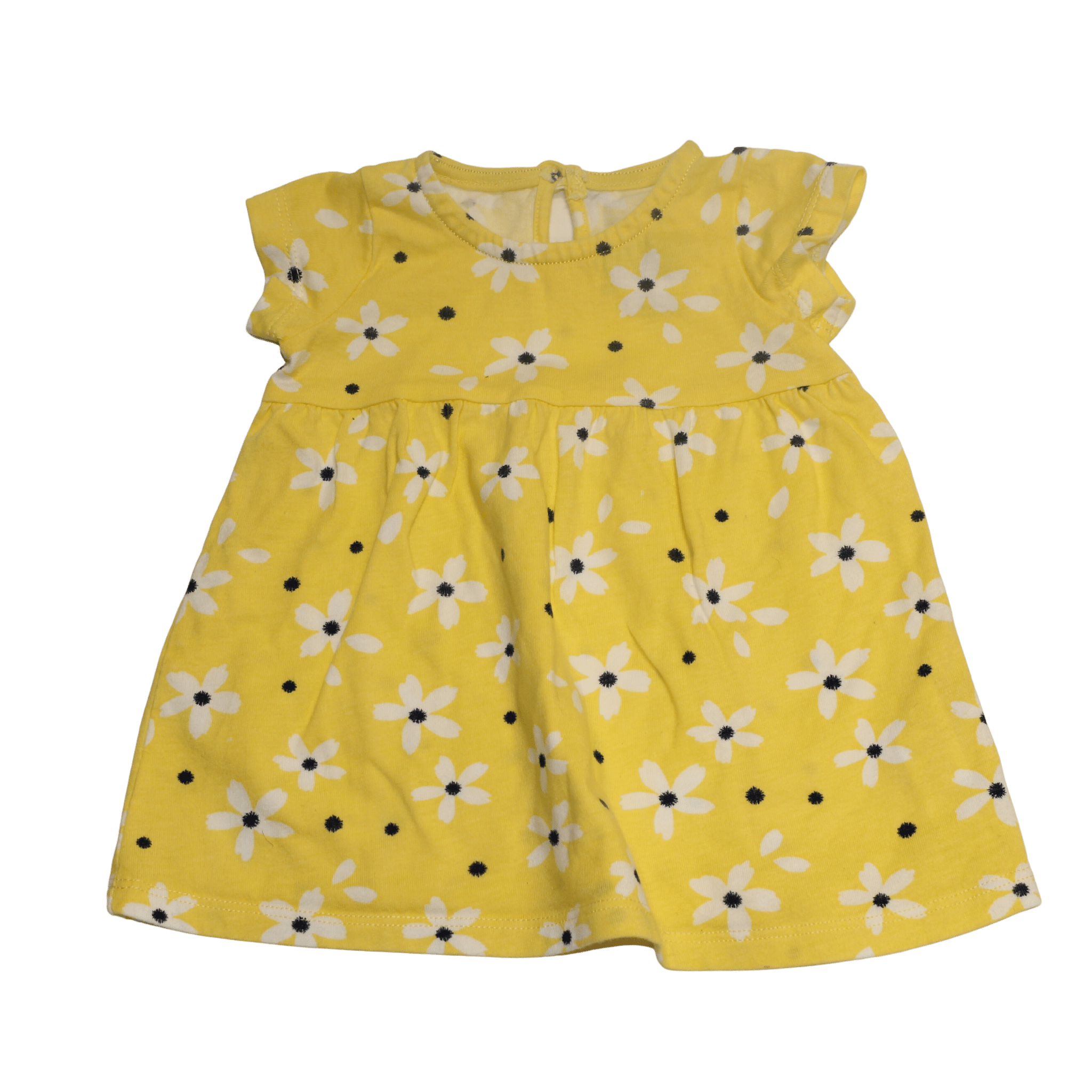 Yellow Flower Dress - 2nd Lyfe C.I.C