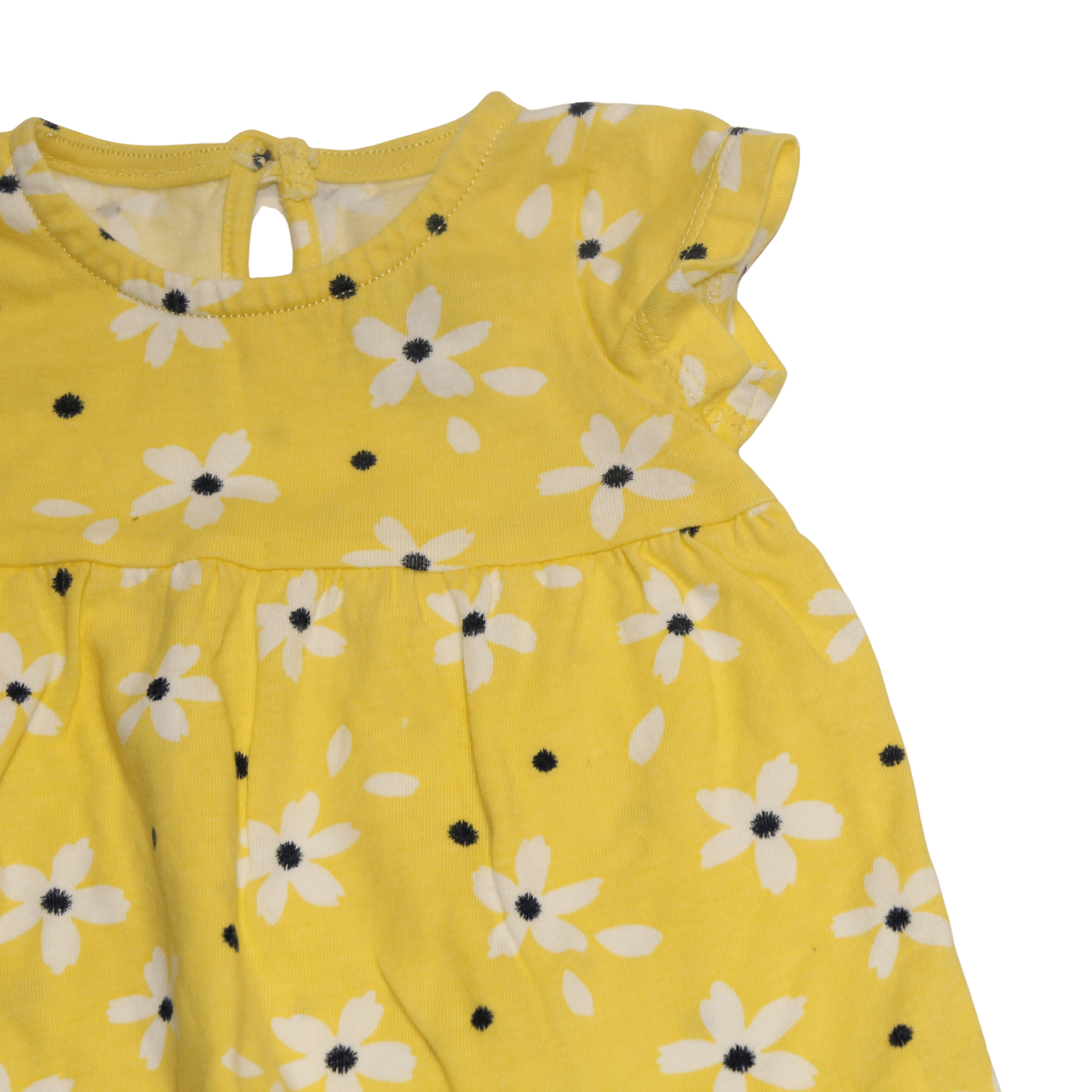 Yellow Flower Dress - 2nd Lyfe C.I.C