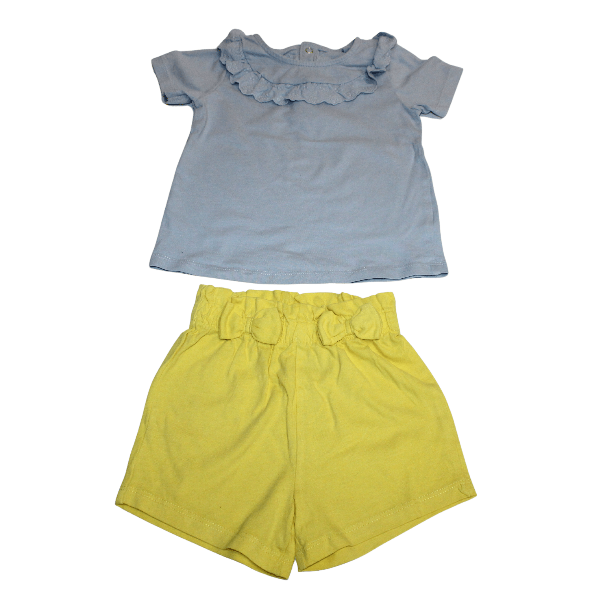 Yellow/Blue Summer Outfit - 2nd Lyfe C.I.C