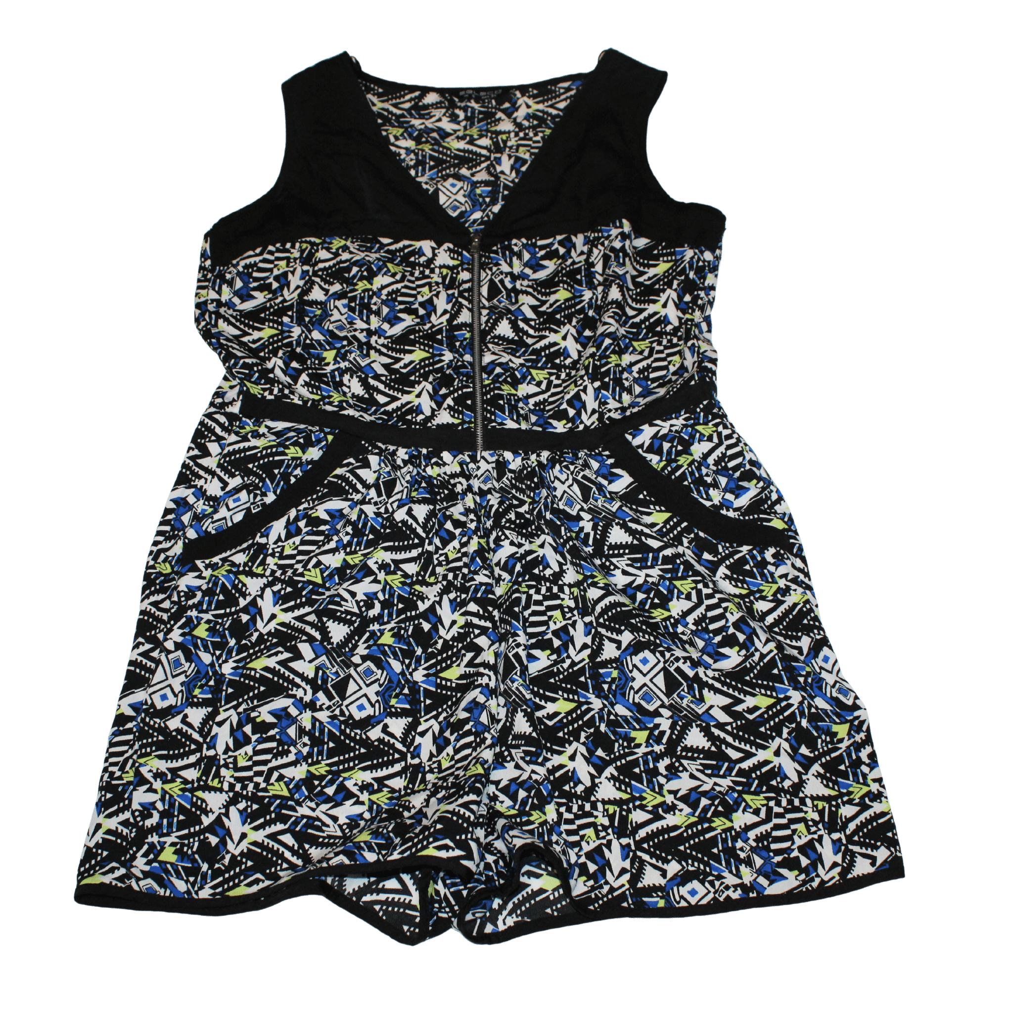 Zip Up Multi Playsuit - 2nd Lyfe C.I.C