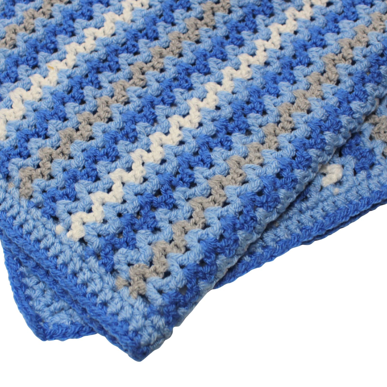 Crochet Blues Blanket