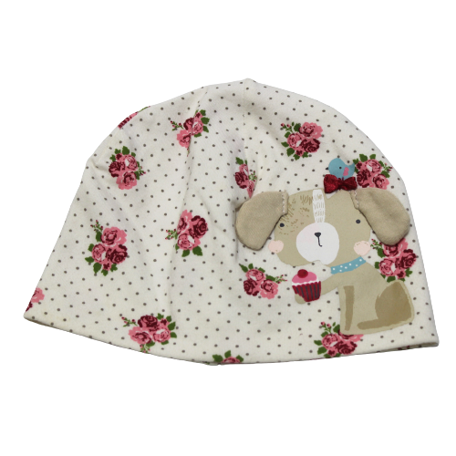 Floral Dog Hat