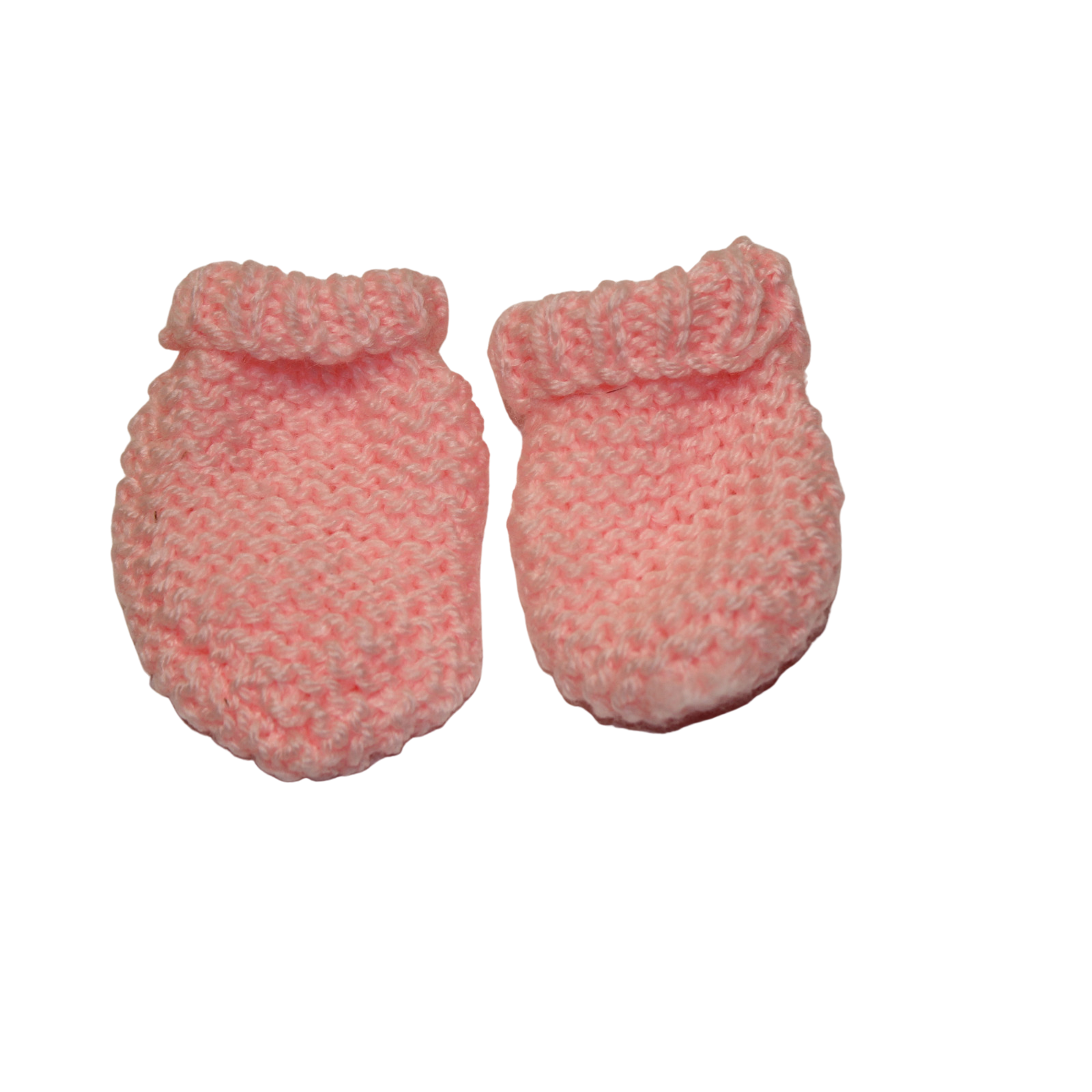 Pink Handknit Mittens